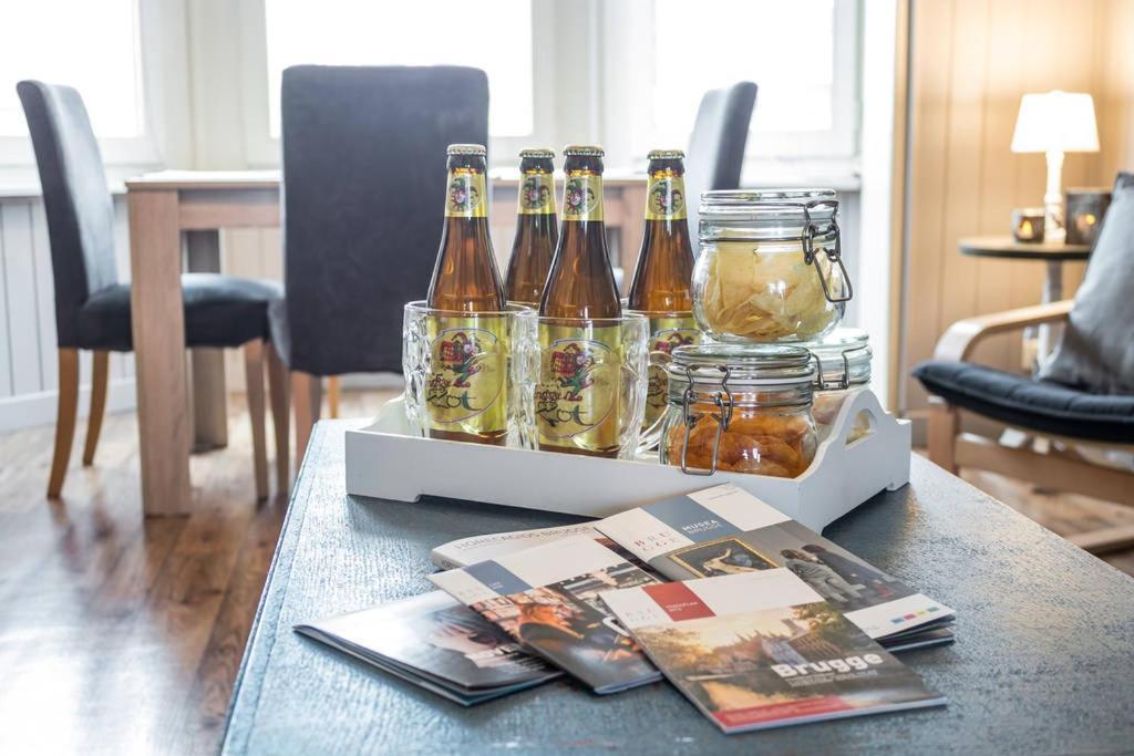 Charmant appartement met zicht Damse vaart @Brugge Buitenkant foto